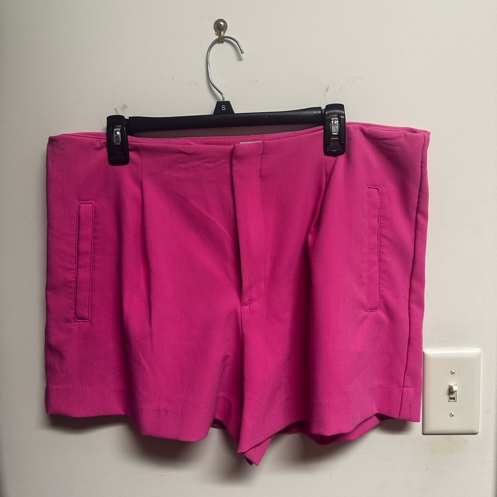 A New Day Women's Pink Tailored Shorts